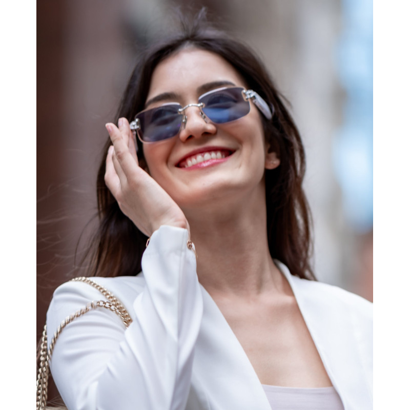 Сонячні окуляри Chamelo Aura White Calm