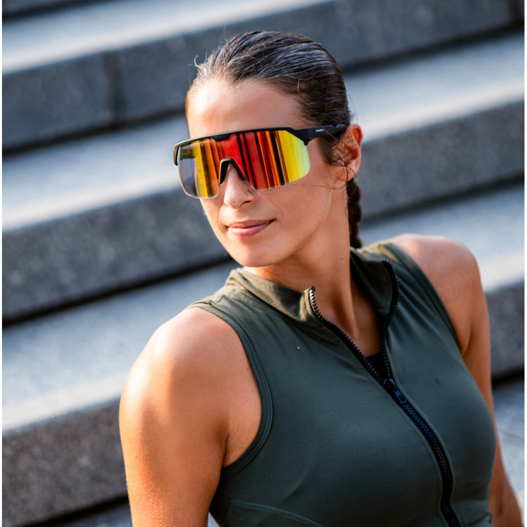 Сонячні окуляри Chamelo Shield Cycling Bundle Fire Gen 2